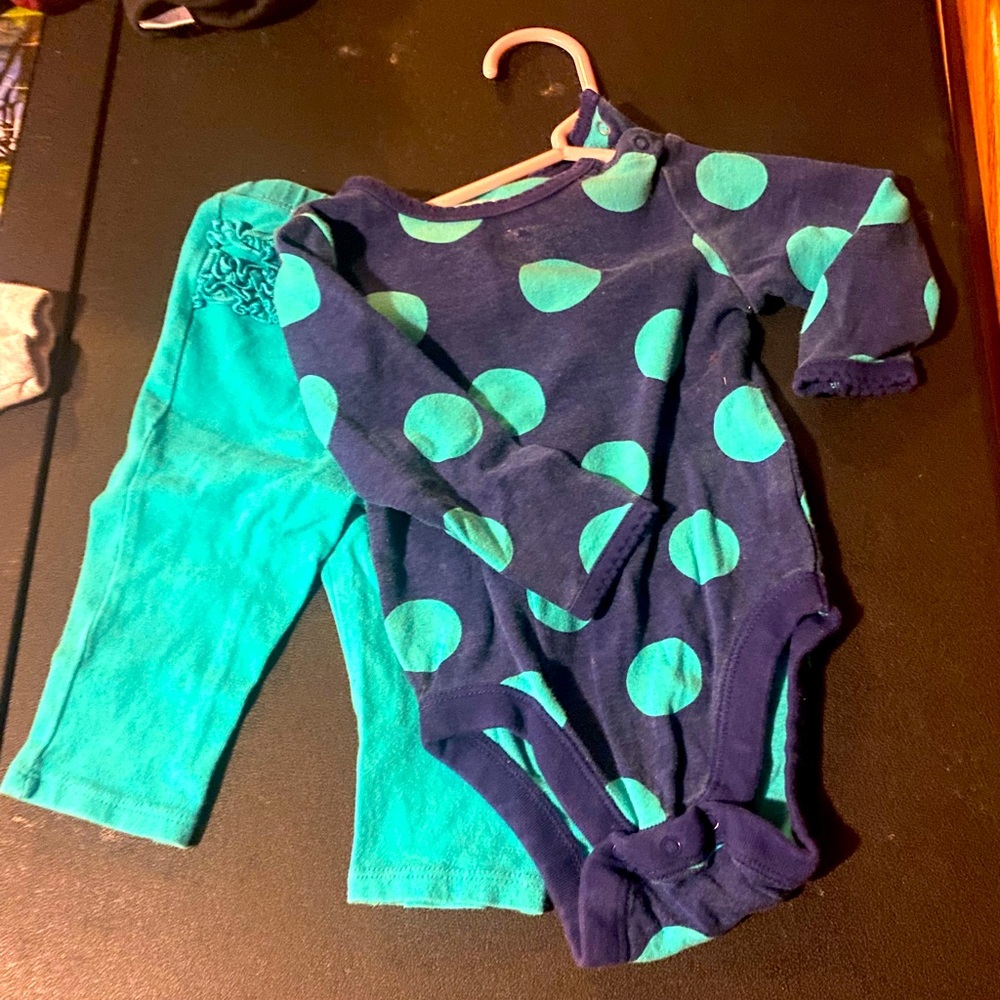 Poka dot outfit